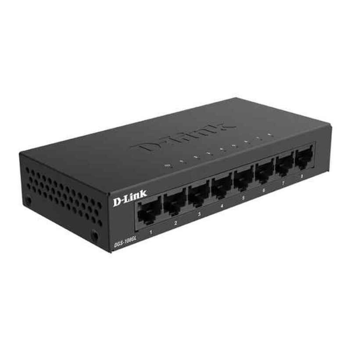 Komutatorius D-Link DGS-108GL 16 Gbps